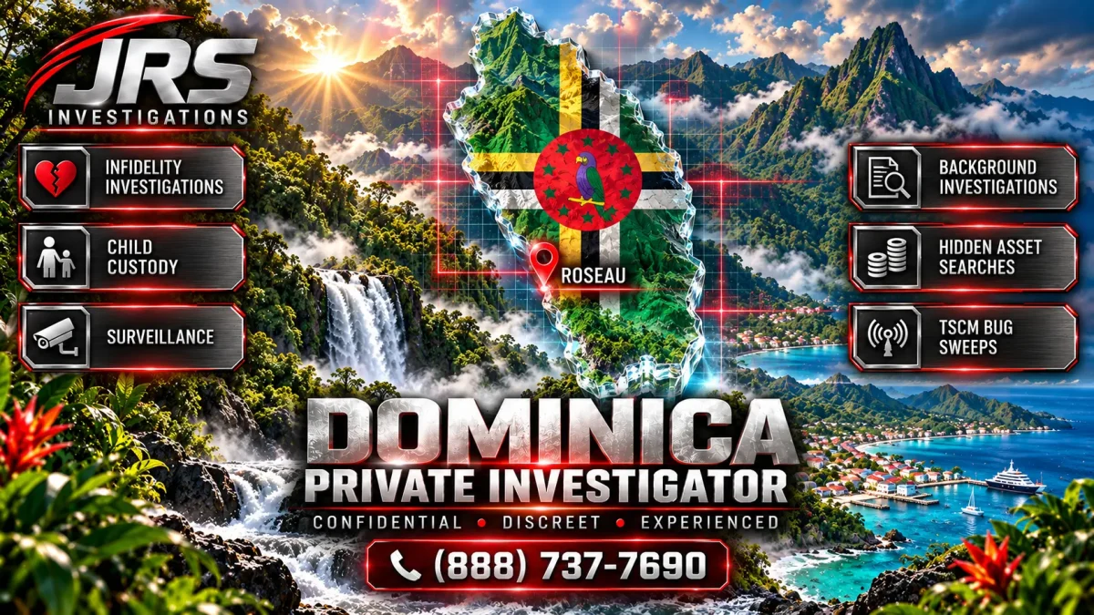 JRS Investigations Dominica private investigator services in the Commonwealth of Dominica