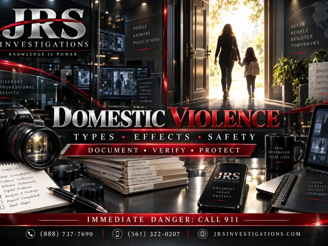 Domestic Violence: Types, Effects, Safety and Documentation