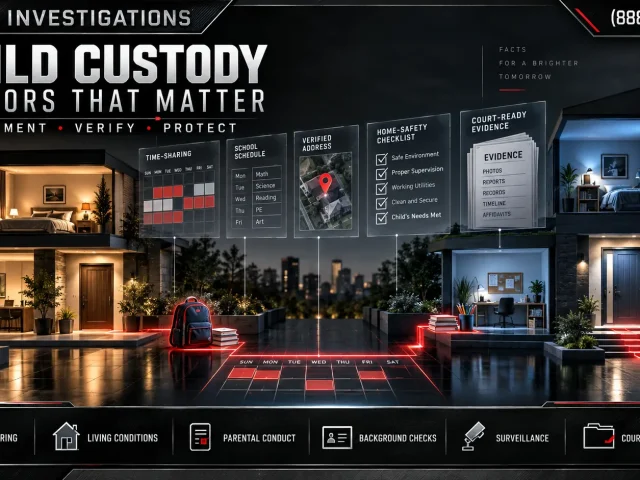 Child Custody Investigation Factors: What Matters