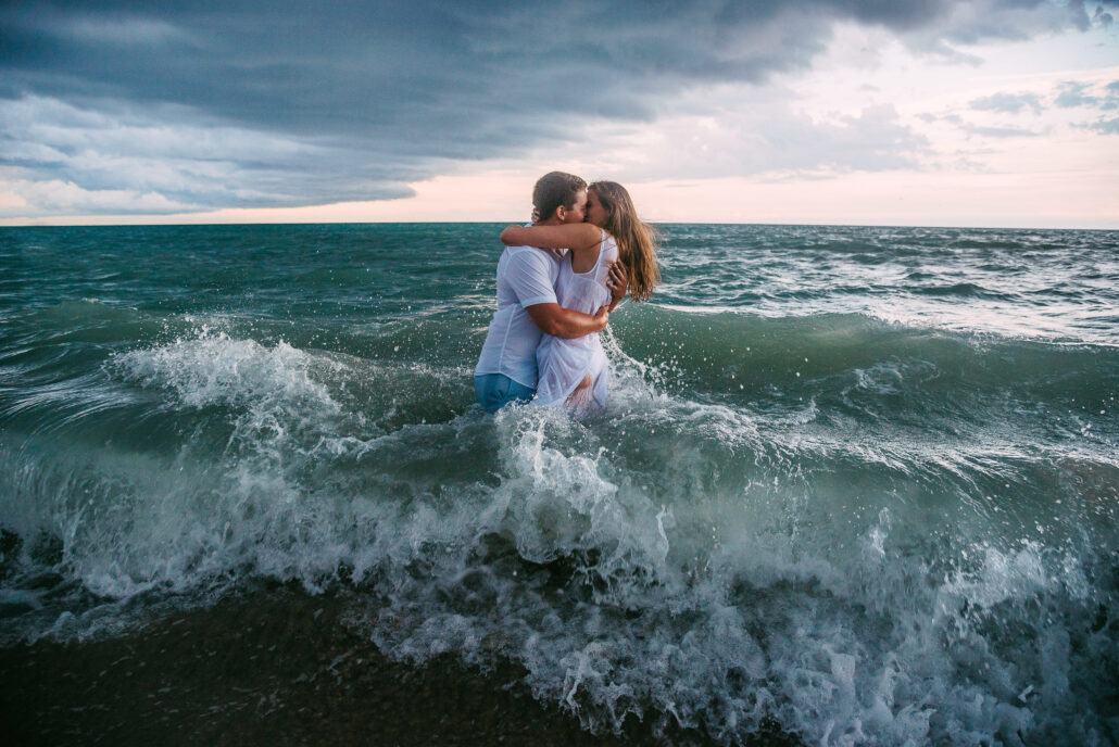 Couple on a beach
