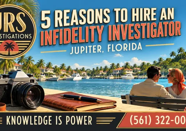 5 Reasons to Hire an Infidelity Investigator in Jupiter, FL