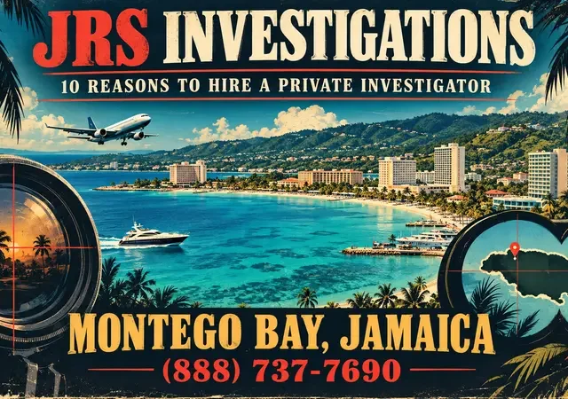 10 Reasons to Hire a Private Investigator in Montego Bay, Jamaica