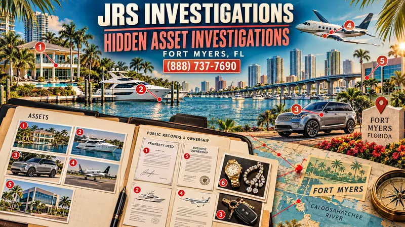 JRS Investigations hidden asset investigator in Fort Myers, Florida