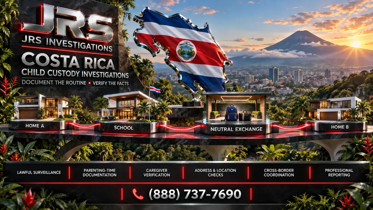 Costa Rica child custody investigator evidence route by JRS Investigations