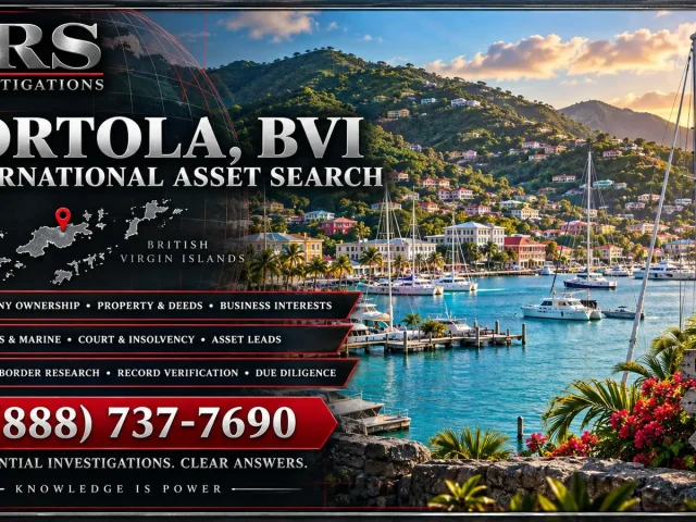 Tortola BVI Asset Search: Lawful Records and Strategy