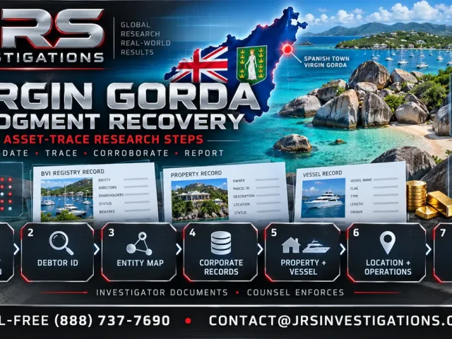 Virgin Gorda Judgment Recovery Investigator: 7 Research Steps