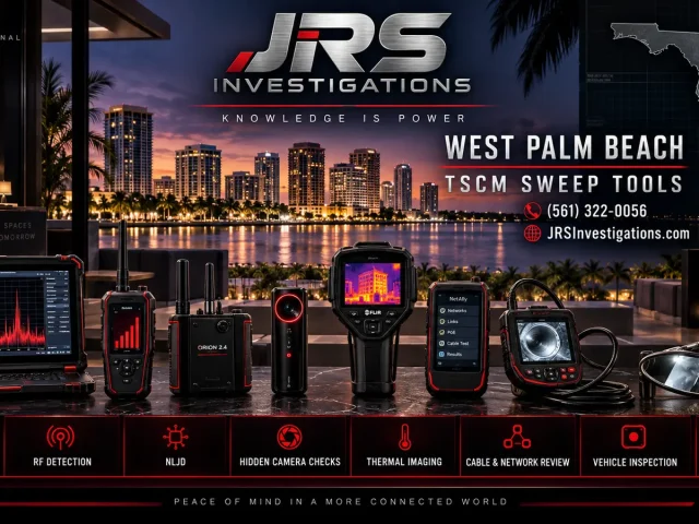 West Palm Beach TSCM Sweep Tools: Professional Guide
