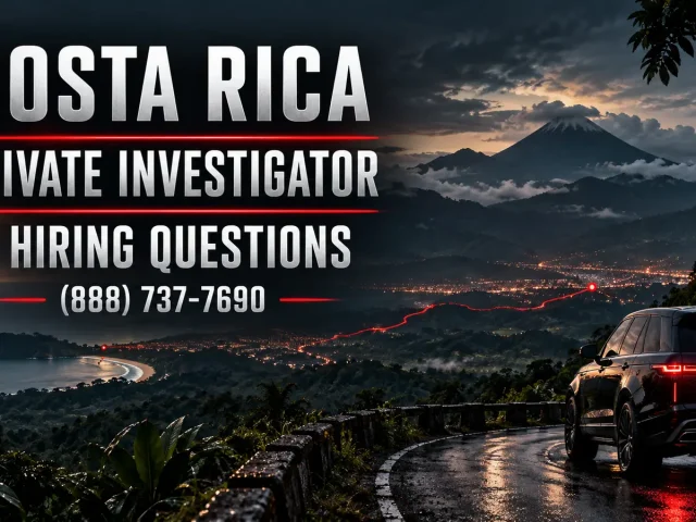 Costa Rica Private Investigator: 7 Hiring Questions