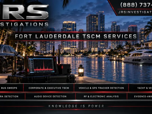Fort Lauderdale TSCM Bug Sweeps: What to Expect