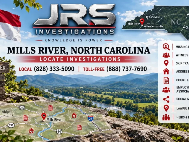 Mills River NC Locate Investigations: Lawful Search Guide