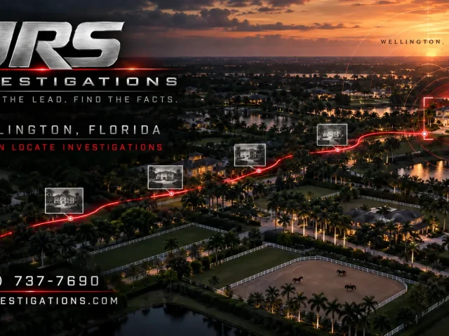 What a Wellington, Florida Person-Locate Investigation Includes