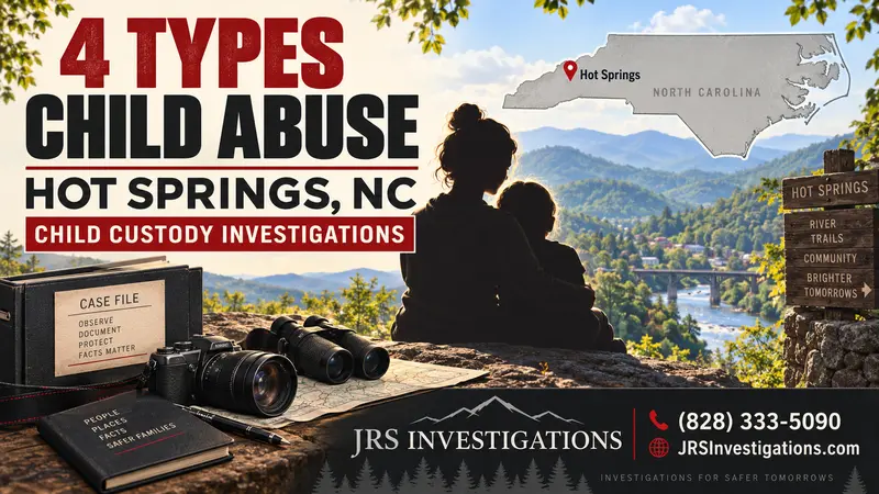 Hot Springs NC child custody investigation guide by JRS Investigations