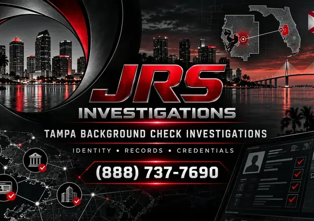 Tampa Background Check Investigator: 5 Reasons
