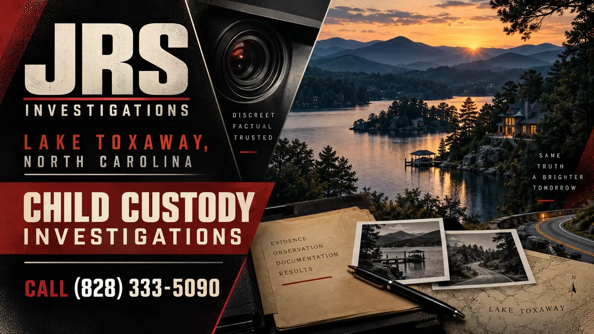 JRS Investigations child custody investigation services in Lake Toxaway, North Carolina