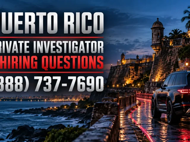 Puerto Rico Private Investigator: 7 Questions
