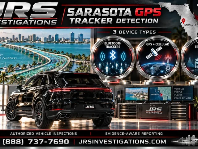 Sarasota GPS Tracker Detection: 3 Device Types