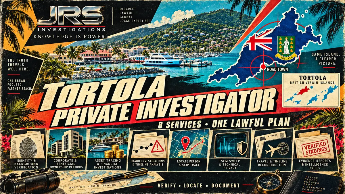 Tortola private investigator from JRS Investigations