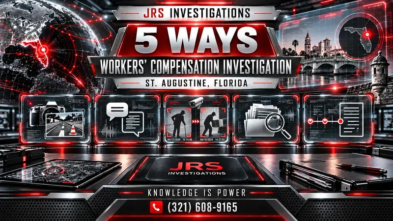 JRS Investigations St. Augustine workers’ compensation investigation featured image