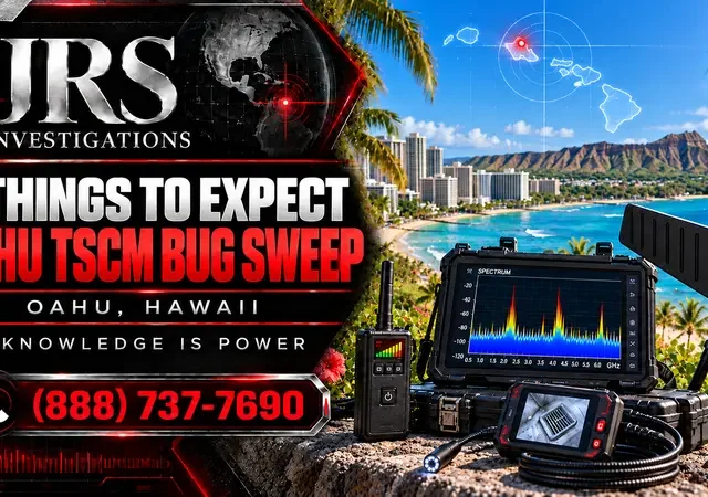 5 Things to Expect During an Oahu TSCM Bug Sweep