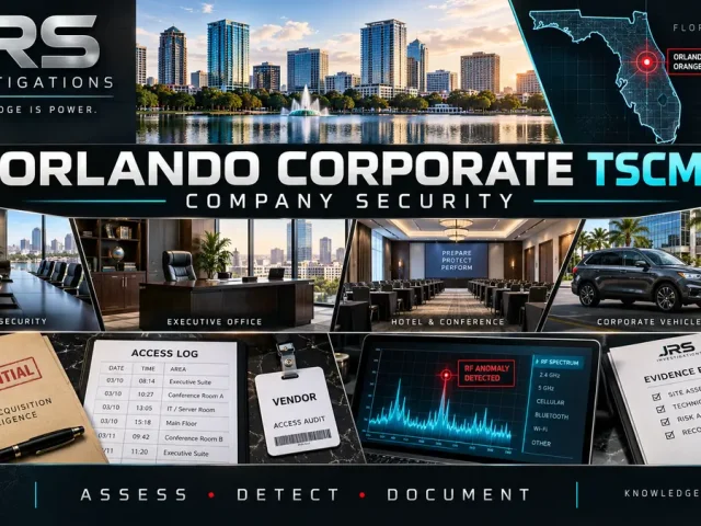 Orlando Corporate TSCM: 7 Security Triggers