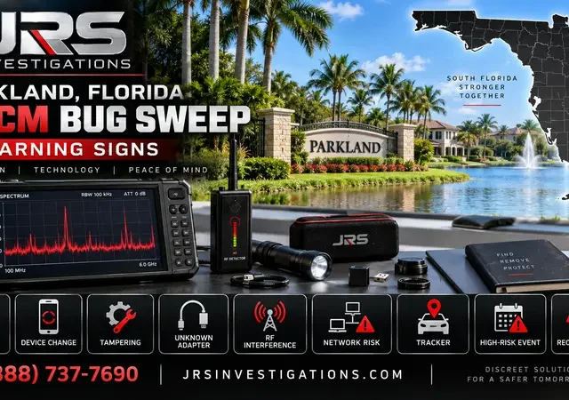 9 Signs You May Need a Bug Sweep in Parkland, Florida