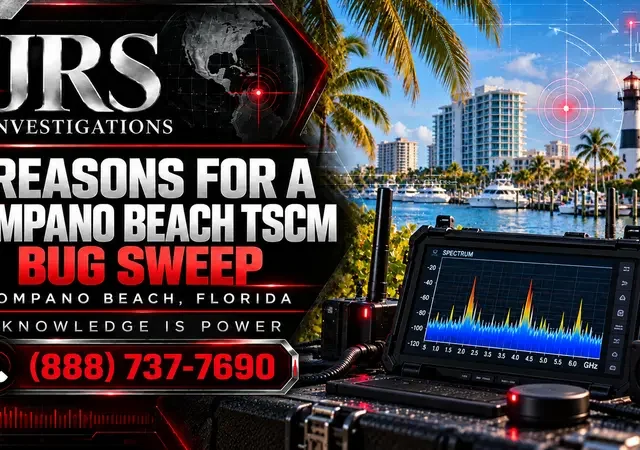 5 Reasons to Schedule a TSCM Bug Sweep in Pompano Beach