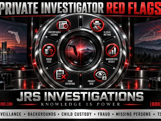 Private Investigator Red Flags: 12 Warning Signs Before You Hire