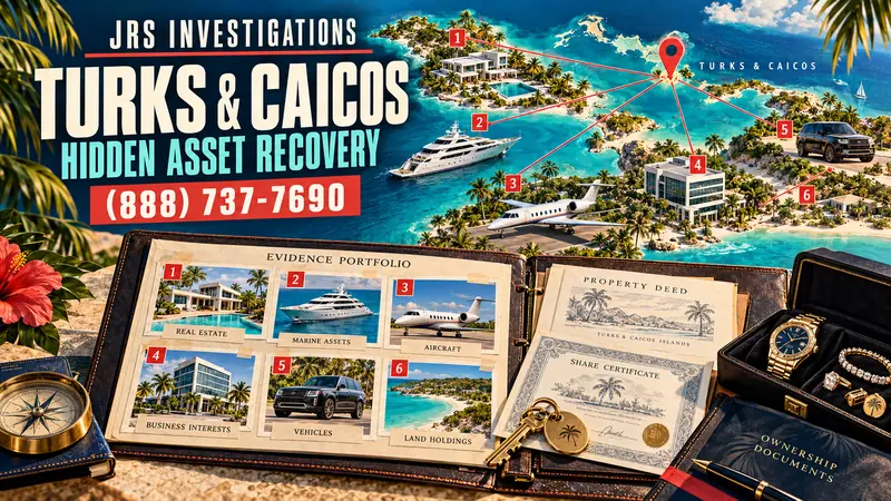JRS Investigations hidden asset recovery services in Turks and Caicos