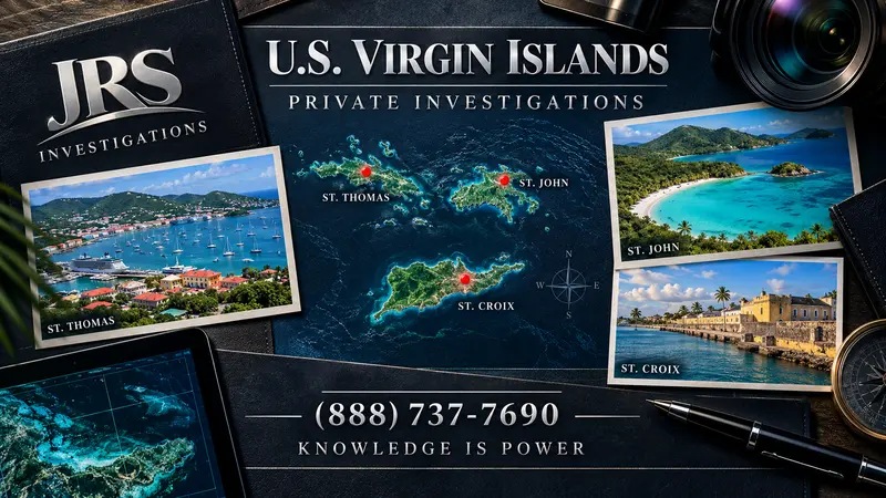 U.S. Virgin Islands private investigations in St. Thomas, St. John, and St. Croix by JRS Investigations