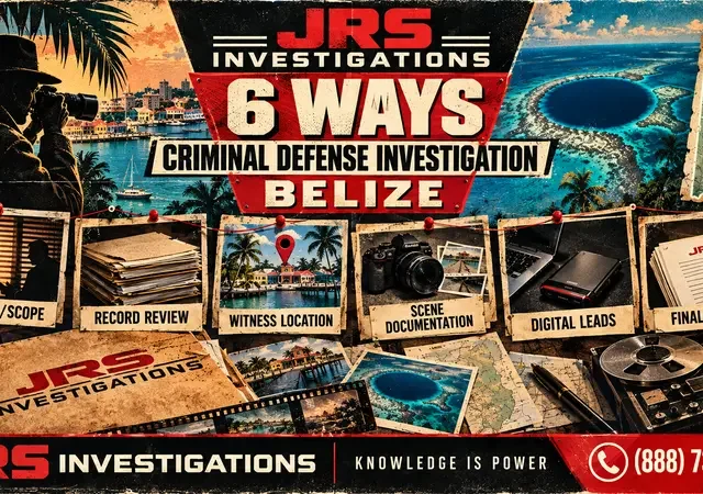 6 Ways a Belize Criminal Defense Investigation Can Help
