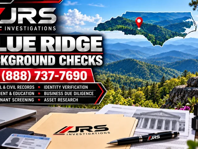 Blue Ridge Background Checks: What JRS Can Verify