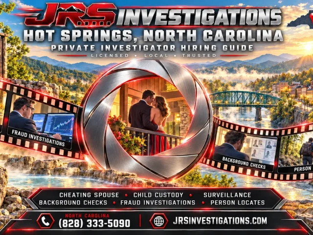 How to Hire a Private Investigator in Hot Springs, NC