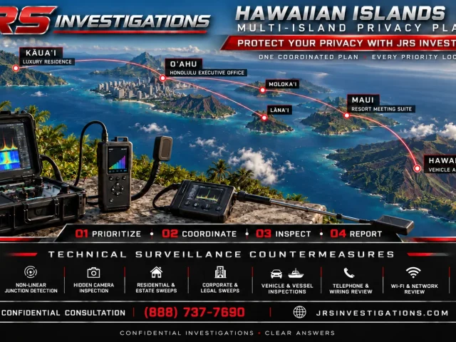 Hawaiian Islands TSCM Planning: Multi-Island Privacy Guide