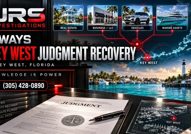 5 Ways a Key West Judgment Recovery Investigation Can Help