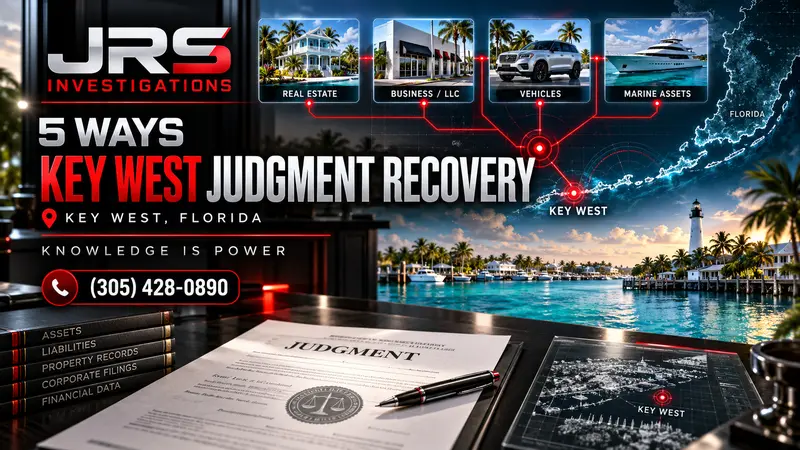 JRS Investigations Key West judgment recovery featured image