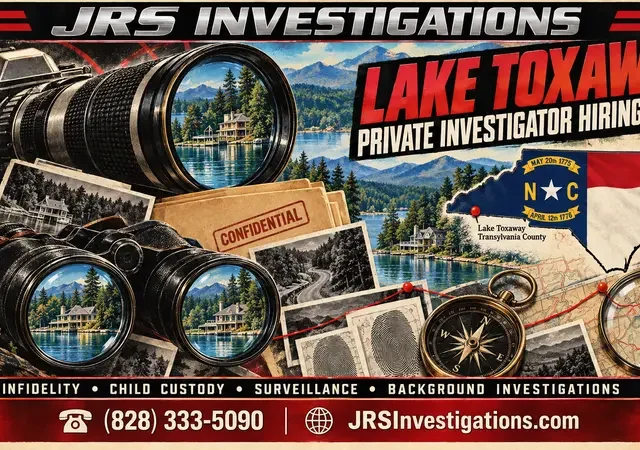 Lake Toxaway Private Investigator Hiring Guide