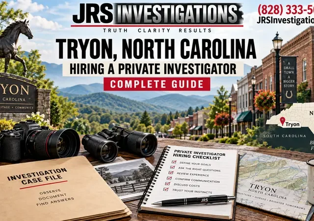 Complete Guide to Hiring a Private Investigator in Tryon NC