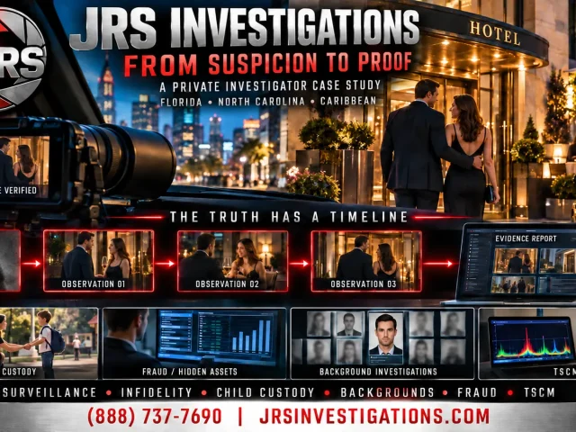 From Suspicion to Proof: A Private Investigator Case Study