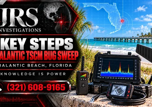 Indialantic TSCM Bug Sweep: 5 Key Steps