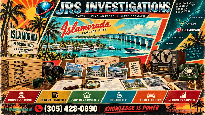 JRS Investigations Islamorada fraud investigations featured image