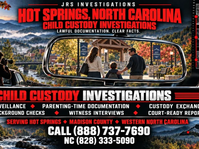 Child Custody Investigations in Hot Springs, NC: A Practical Guide