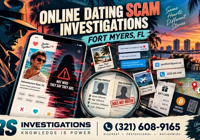 5 Reasons to Hire an Online Dating Scam Investigator in Fort Myers, FL