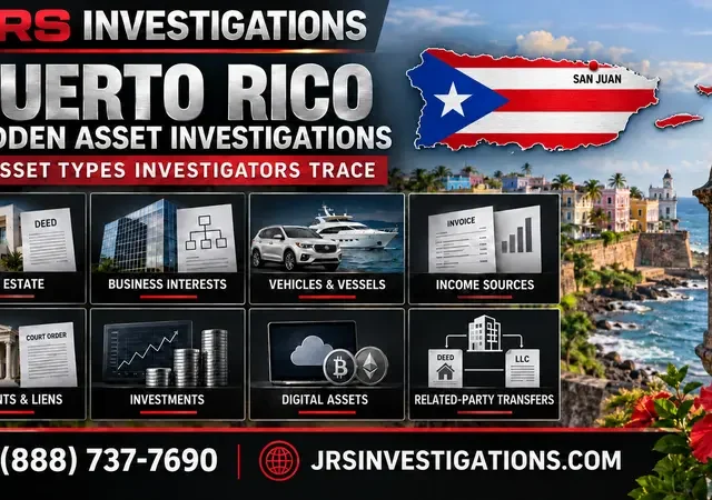 8 Types of Hidden Assets Investigators Search for in Puerto Rico