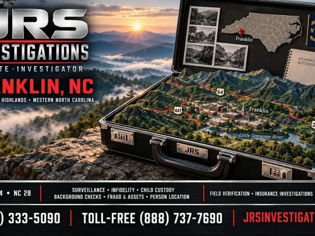 How to Hire a Private Investigator in Franklin, NC