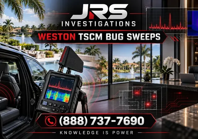 4 Reasons to Schedule a Weston TSCM Bug Sweep | JRS