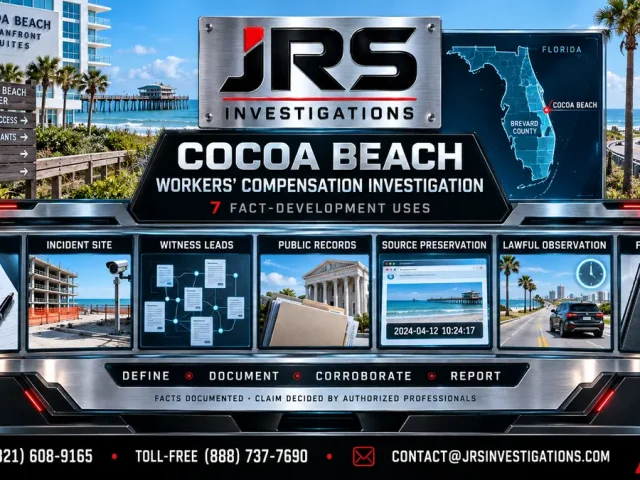 Cocoa Beach Workers’ Compensation Investigator: 7 Uses
