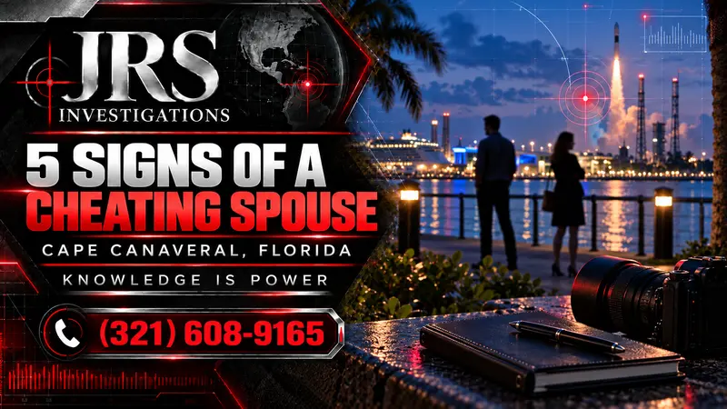 JRS Investigations Cape Canaveral cheating spouse investigator header