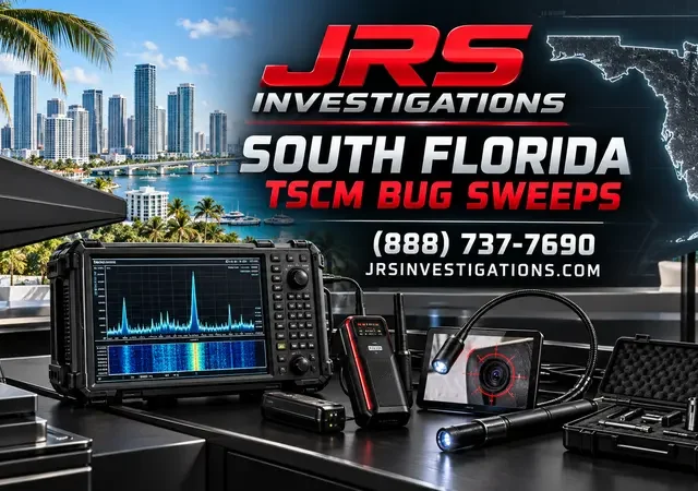 4 Reasons to Schedule a South Florida TSCM Bug Sweep
