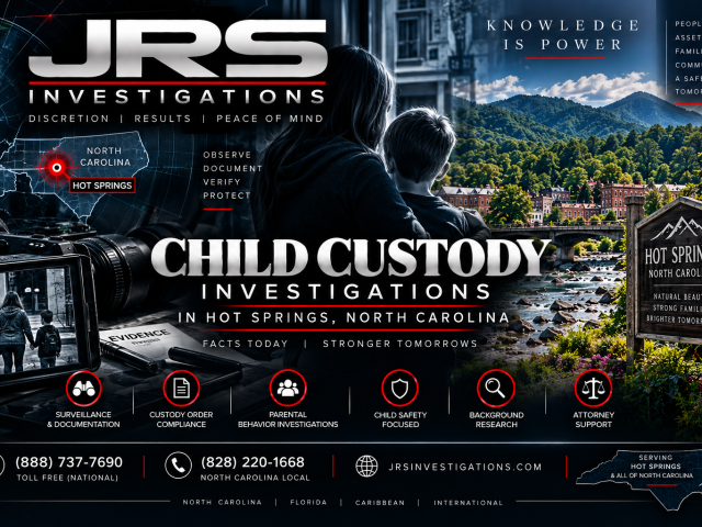 Child Custody Investigator Hot Springs NC
