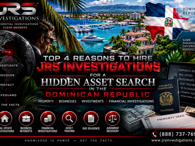 4 Reasons JRS Investigators Hidden Asset Search Dominican Republic